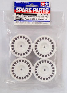 Tamiya 51021 Ford Focus RS WRC 03 Wheels (4 Pcs) (Lancer Evo V/TB01/TT01/*50861) - Picture 1 of 2