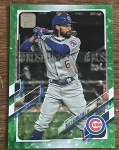 2021 Topps Series 2 Billy Hamilton Green Foil Parallel #'d 405/499 #588 - Picture 1 of 2