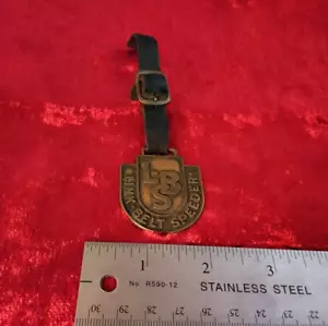 Vintage LINK-BELT SPEEDER L-B-S Watch Fob NEW - Picture 1 of 1