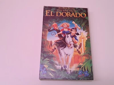 Der Weg nach El Dorado 2000 VHS German PAL Video Dreamworks Großbox Erstauflage - Bild 1 von 4