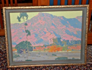 Hanson Duvall Puthuff, (1875-1972, Corona Del Mar, CA), Mountainous landscape - Picture 1 of 8