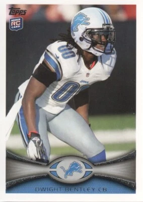 2012 Topps #318 Dwight Bentley RC  - Image 1 of 2