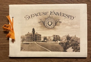 Raro folleto de imágenes de edificios de campus de la Universidad de Syracuse 1870-1920 Nueva York NY - Imagen 1 de 12