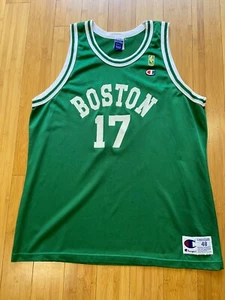 Rare Vintage John Havlicek Boston Celtics Champion Jersey Gold Logo XL 48 50th - Picture 1 of 2