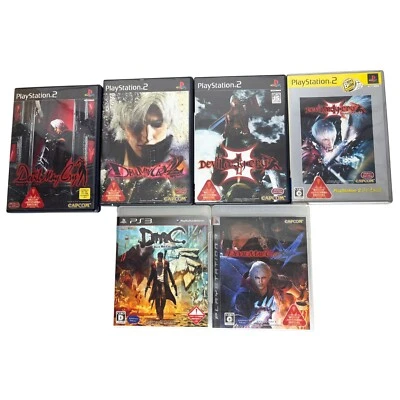 Devil May Cry Lot of 6 - Part 1 2 3 3 Special Edition 4 DMC, NTSC-J, PS2 & PS3 - Image 1 of 4