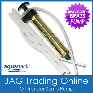 AQUATRACK BRASS OIL TRANSFER SUMP PUMP - Boat Engine Gear Box Inboard/Outboard - Picture 1 of 2