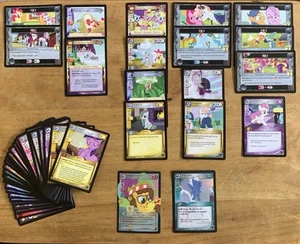 My Little Pony Trading Card Lot Including Ultra Rare & Super Rare Foil Cards. - Picture 1 of 6