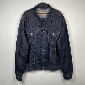 Chaqueta de Camionero Levis 72500 Denim Western Rara Azul Para Hombre Talla 2XL - Imagen 1 de 20