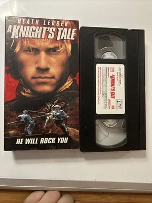 A Knights Tale 2001 VHS Heath Ledger, Mark Addy, Rufus Sewell - Image 1 of 2
