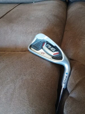 PING G20 7 IRON STEEL SOFT REGULAR STANDARD WHITE (3° UP) - Image 1 of 4