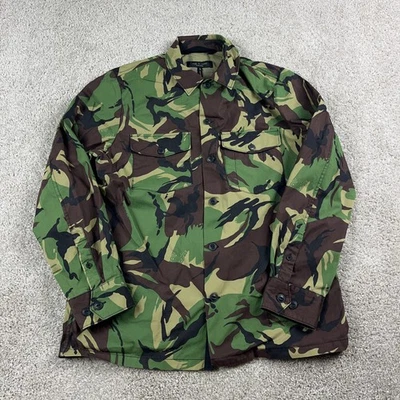 Chaqueta de hueso de trapo para hombre grande verde marrón camuflada abrigo militar al aire libre Foto 1 de 4