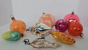 Vintage Sowjetische UdSSR Weihnachtsschmuck Glas 60er Jahre. Konvolut 9. Seltener Fund & Unikat.  - Bild 1 von 24