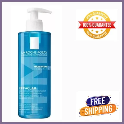 La Roche Posay Effaclar Purifying Foaming Gel 400ml for Oily Sensitive Skin - Image 1 of 4