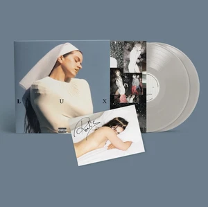 ROSALIA LUX CLEAR VINYL WITH LIMITED SIGNED POSTCARD AUTOGRAPH PROOF PRESALE - Picture 1 of 1
