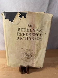 The Students Reference Dictionary Pre Owned Vtg Book  - Bild 1 von 7
