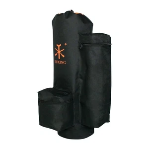 TUXING 6.8L/9L Kohlefaser Zylinder Tasche Schutzhülle Rucksack Tasche Schwarz - Bild 1 von 8