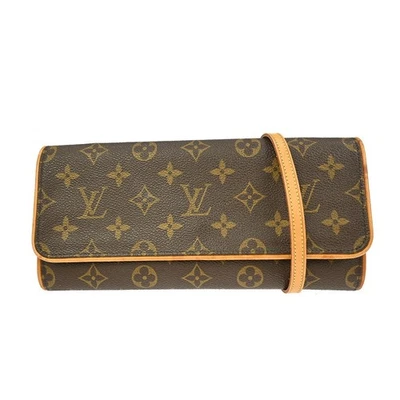 LOUIS VUITTON POCHETTE TWIN GM CROSSBODY BAG MONOGRAM M51852 FL0062 YQ03272 - Image 1 of 4
