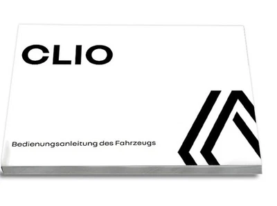 Renault Clio 2023-2026 Manual de instrucciones + Cuaderno de servicio Alemán - Imagen 1 de 2