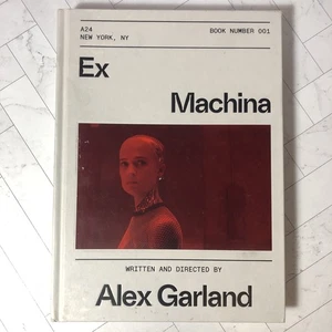 Ex Machina Screenplay Alex Garland 2019, Hardcover Movie Book Number 001 A24 NY - Imagen 1 de 14