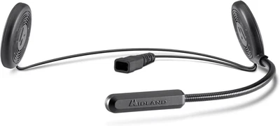 Midland - Auricolare Bluetooth 5.2 Singolo  K10 per Motociclisti Urbani, Rispond - Immagine 1 di 4