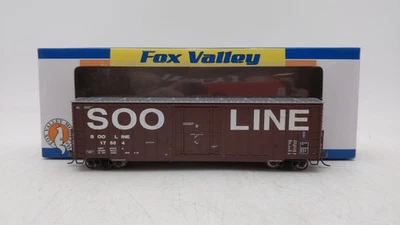 Fox Valley Models 30001 HO SOO Line Boxcar #17504 LN/Box - Image 1 of 4