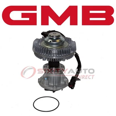 GMB Water Pump Fan Clutch for 2004-2007 Ford F-350 Super Duty 6.0L V8 - tv Foto 1 de 4