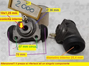 Cilindretto olio freno per: carreli elevatori Robustus Azzolini OM Pimespo - Picture 1 of 6