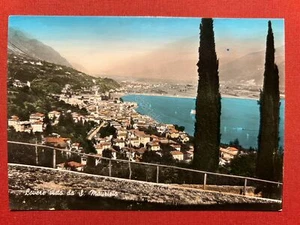 Cartolina - Lovere visto da S. Maurizio ( Bergamo ) - 1950 ca. - Foto 1 di 1