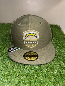 New Era LA Chargers On Field Salute To Service 59FIFTY Fitted Mütze 7 3/8 NEU - Bild 1 von 7
