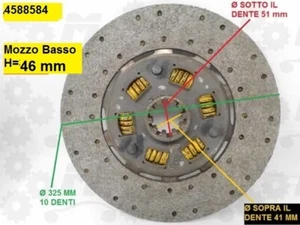 Kit dischi frizione motore per: Fiat 697 iveco 619 Fiat 180NC - Picture 1 of 8