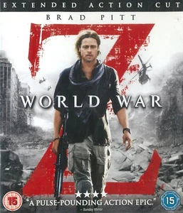 World War Z (2013) Extended Action Cut Blu-ray, Brad Pitt, Mireille Enos - Picture 1 of 2