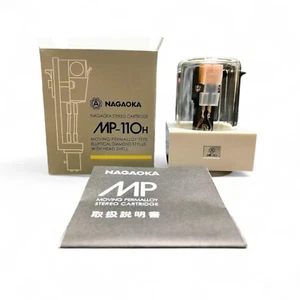 NAGAOKA MP-110H MP Typ Stereo Tonabnehmer Kopf Shel Stylus Plattenspieler Nadel - Bild 1 von 10