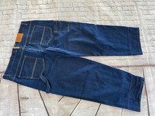 Mens FILSON Double Carpenter Work Denim Blue Jeans 42 X 33