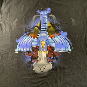 Boys Graphic TEE~SIZE LG Preworn Great shape Black sword Design  - Picture 1 of 19