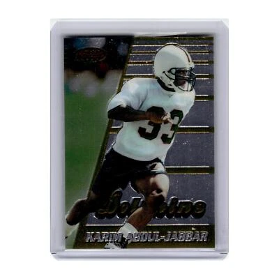 1996 Bowman's Best Karim Abdul-Jabbar Dolphins #155 - Image 1 of 3