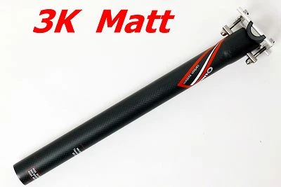 mr-ride 145g,34.9x350 Climax SP02A 3K Matt carbon Seat post bike Road MTB Black - Image 1 of 4