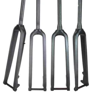 Carbon MTB Thru Axle Hard Fork Disc Brake 26/27.5/29er Offset 45MM Rigid Fork - Picture 1 of 30