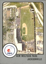 1988 Jacksonville Expos ProCards #994 Sam Wolfson Park