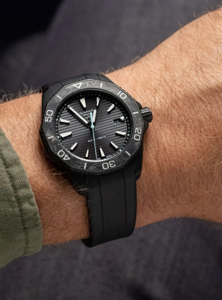 Tag Heuer Aquaracer Professional 200, Solargraph, Quartz Watch 40 mm, Steel - Image 1 of 1