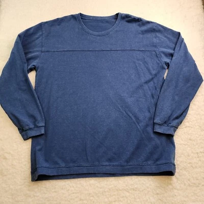 Dash Hemp Santa Cruz Para Hombres XL Azul Marino Algodón Orgánico Manga Larga Térmico Foto 1 de 4