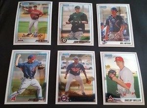 2010 Bowman Chrome Prospects #BCP111-BCP139 You Pick Finish Your Set