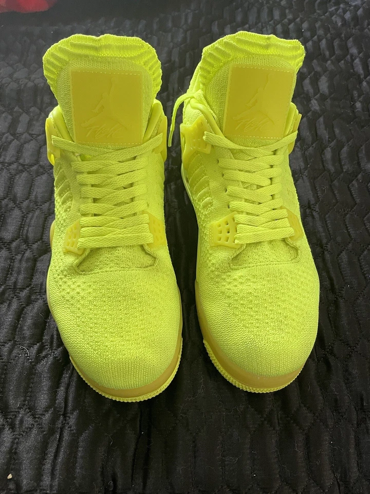 耐克 Nike Air Jordan 4 RETRO FLYKNIT (AQ3559-700) 9 码 — 第 1/4 张图片