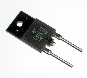 5pcs 5VUZ52 Diode VRRM 1700V IF 5A TRR 0.6μs TO-220F TOSHIBA *02 - Picture 1 of 3
