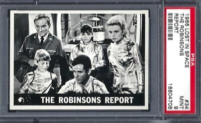 1966 Lost In Space #34 PSA 9 The Robinsons Report 34 - Image 1 of 2