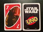 Star Wars KYLO REN   UNO CARD Red  2020 MATTEL