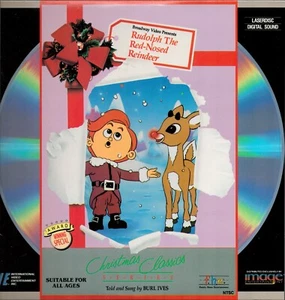 Rudolph The Red Nosed Reindeer (1964) Laserdisc *UNICORN RARE* - Picture 1 of 2