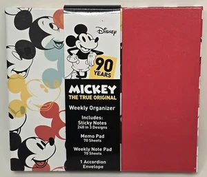 Mickey Mouse Weekly Organizer Disney Planner Sticky Notes, Memo Pad & More - Picture 1 of 10