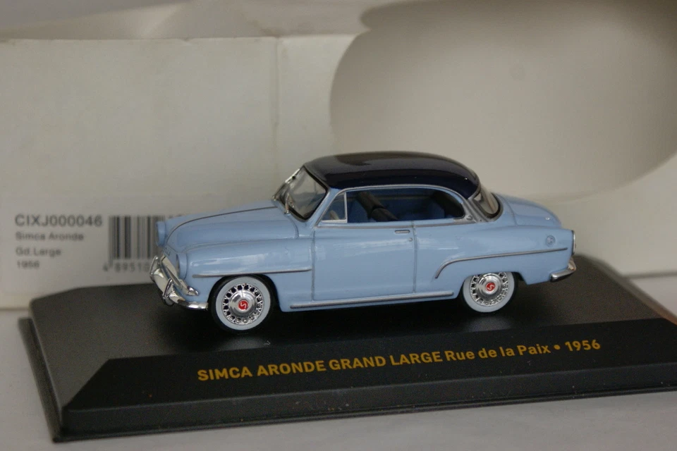Ixo 1/43 - Simca Aronde Grand Large Rue De La Paix 1956 - Immagine 1 di 1