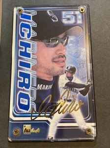⭐️Super RARA 2001 AUTENTICA EDIZIONE LIMITATA #51 ICHIRO FIRMA ORO 1 DI 5051 - Foto 1 di 3