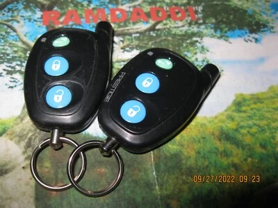 2x Prestige Aftermarket Keyless Remote ELVATGA 07s3b Clean Nice! New Batteries - Image 1 of 2